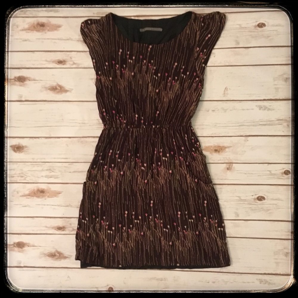 Zara Basics Floral Dress Size Small